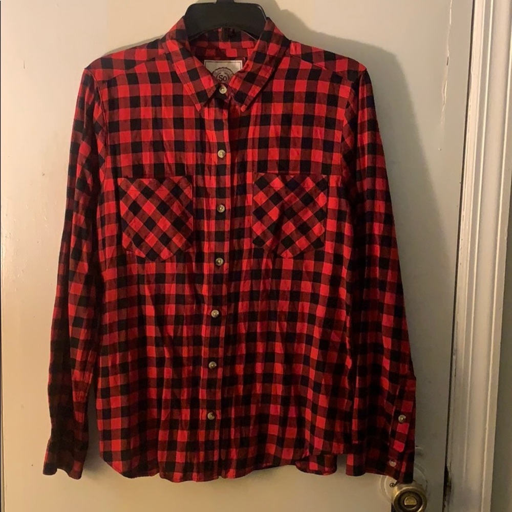 So red and black flannel